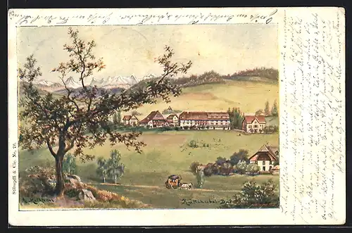 Künstler-AK Walkringen, Rüttihubelbad