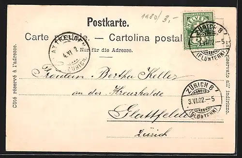 AK Zürich, Ortspartie am Kantonsspital