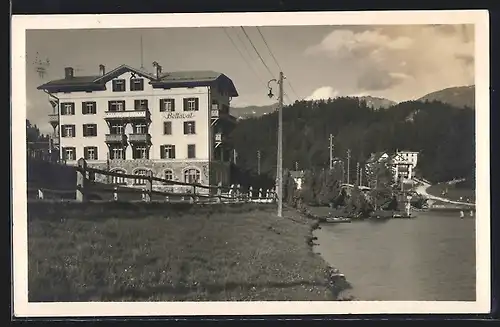 AK St. Moritz, Blick auf das alkoholfreie Hotel und Volksheim