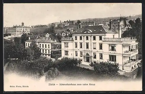 AK Zürich, Schwesternhaus vom roten Kreuz