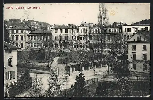 AK Zürich, Motiv vom Kinderspital