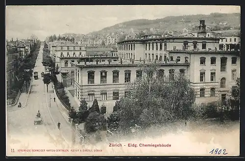 AK Zürich, Eidgenössisches Chemiegebäude