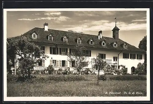 AK St. Petersinsel / Ile de St. Pierre, Ansicht vom Hotel