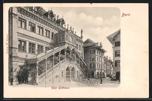 AK Bern, Partie am Rathaus