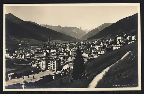 AK Davos, Blick mit Tinzenhorn