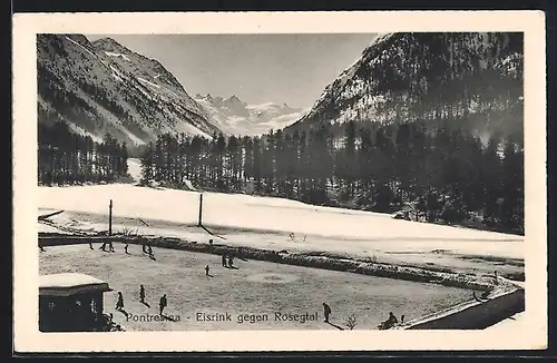 AK Pontresina, Eisrink gegen Rosegtal