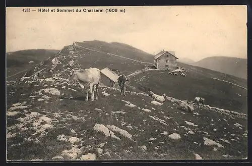 AK Chasseral, Hotel et Sommet