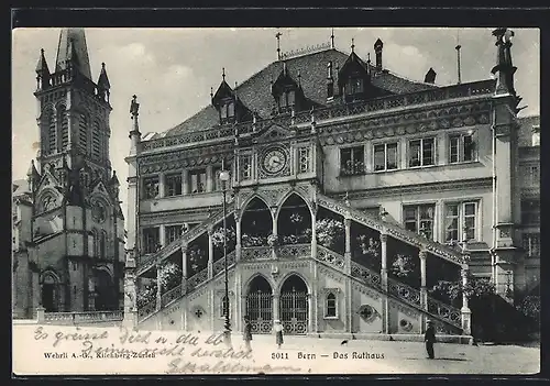 AK Bern, Partie am Rathaus