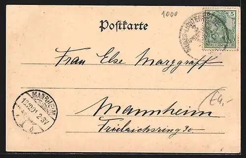 AK Berlin, Bismarck-Denkmal