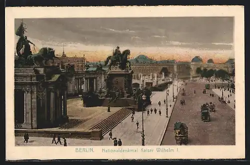 AK Berlin, Nationaldenkmal Kaiser Wilhelm I.