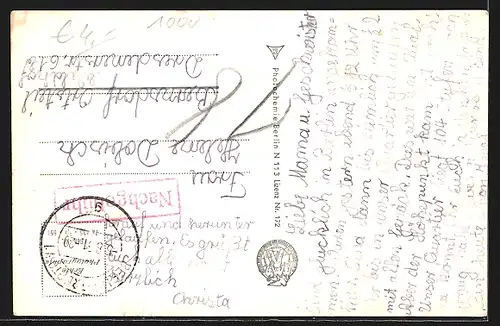 AK Berlin, Partie am Bahnhof Friedrichstrasse