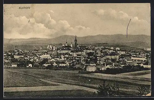 AK Klatovy, Blick auf die Stadt