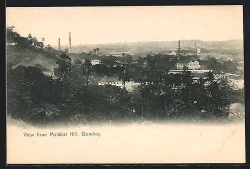 AK Bombay, View from Malabar Hill