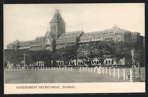 AK Bombay, Government Secretariat