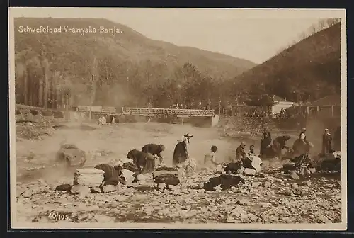 AK Vranyska-Banja, Gäste im Schwefelbad