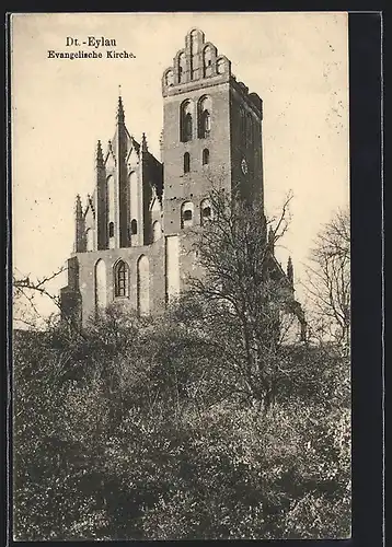 AK Deutsch Eylau-Ilawa, Die Evangelische Kirche