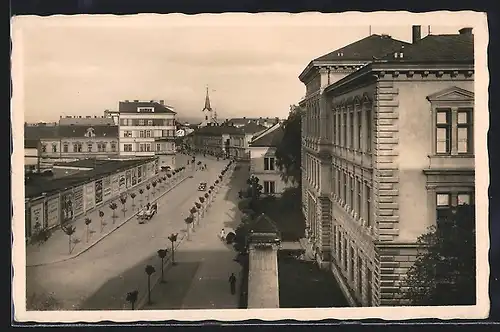 AK Prerov, Ortspartie aus der Vogelschau