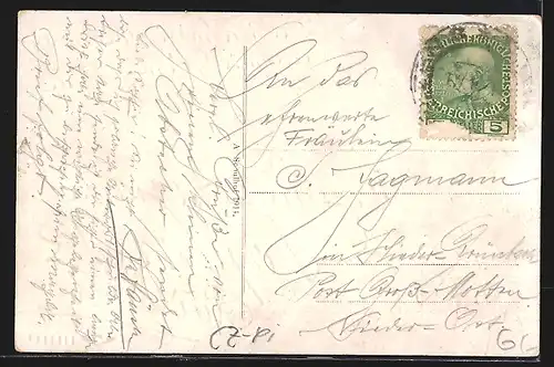 AK Pilsen / Plzen, Kaiser Franz-Josefs-Brücke