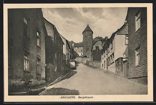 AK Arnsberg, Ortspartie an der Bergstrasse