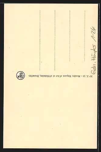 Künstler-AK Portrait Marie-Thérèse D` Autriche