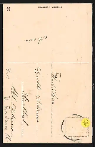 AK Arles, Junge Arlesienne in Tracht