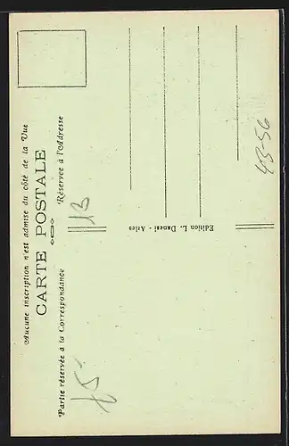 AK Porteuse de Poisson, Frau in Tracht und mit Kiepe