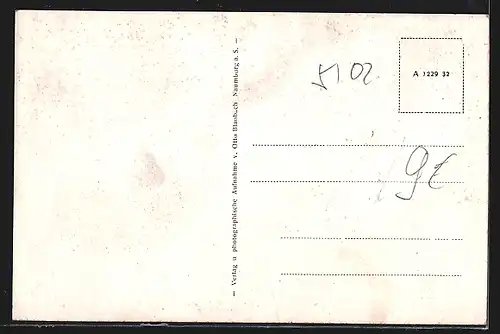 AK Gebesee, Teilansicht aus der Vogelschau