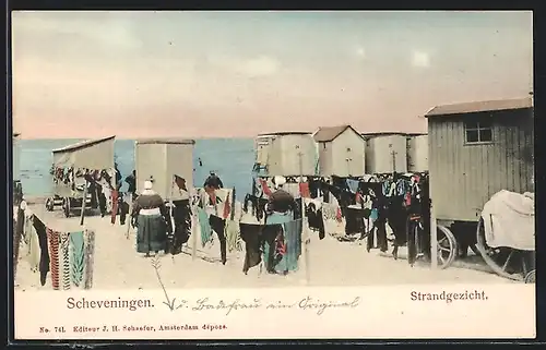 AK Scheveningen, Strandgezicht