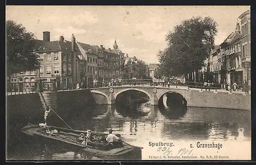 AK `s Gravenhage, Spuibrug