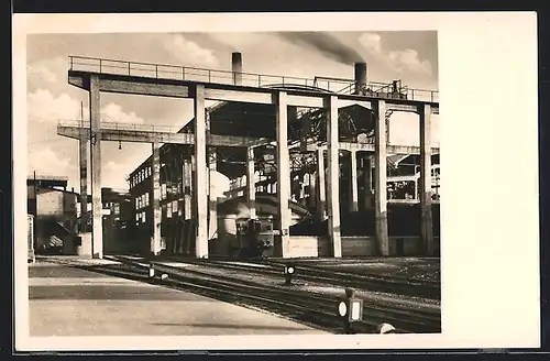 AK Oppeln, Schlesische Portland-Zement-Industrie AG, Teilansicht Werk Groschowitz