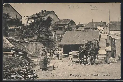 AK Pampigny, La Grande Fontaine
