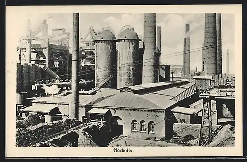 AK Friedenshütte, Hochofen, Bergbau