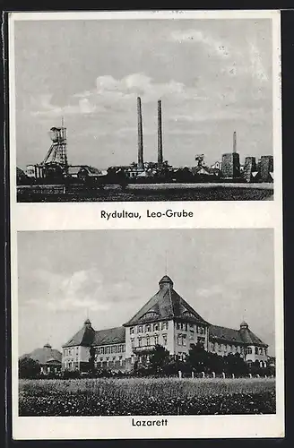 AK Rydultau, Leo-Grube, Lazarett, Bergbau