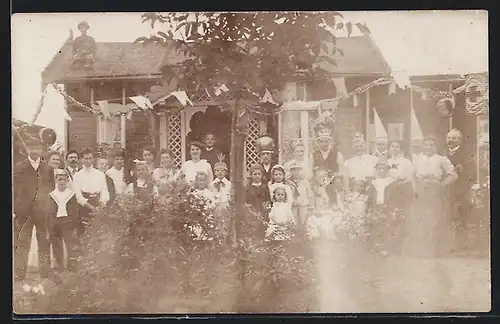 Foto-AK Berlin, Berliner Laubenpieper 1910