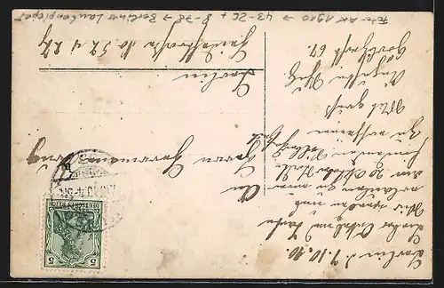 Foto-AK Berlin, Berliner Laubenpieper 1910