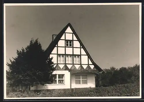 Foto-AK Melverode, Haus im Rüninger Weg 48