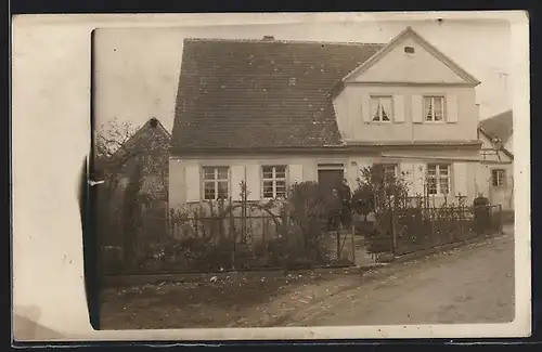 Foto-AK Zienken, Am Haus Kaltenbach ca. 1916
