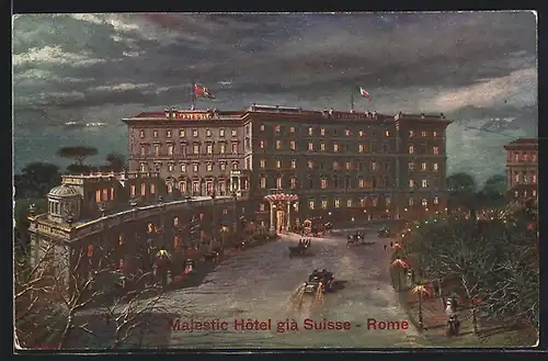 AK Rome, Grand Hotel Suisse