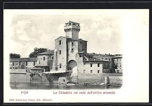 AK Pisa, La Cittadella coi resti dell`antico arsenale