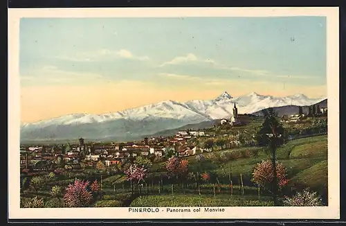 AK Pinerolo, Panorama col Monviso
