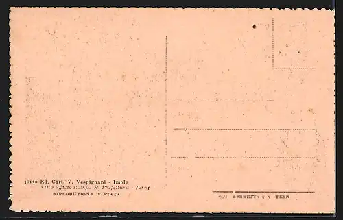 AK Imola, Piazza Vittorio Emanuele e monumento ai Caduti