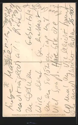 Künstler-AK Anna Haller: Blumenschmuck, Margeriten