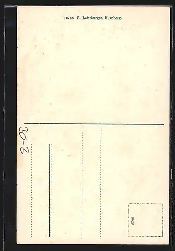 AK Soldat mit Pickelhaube auf Posten