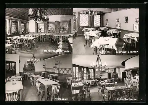 AK Mainz, Gaststätte Brauhaus zur Sonne, Betzelsstrasse 23