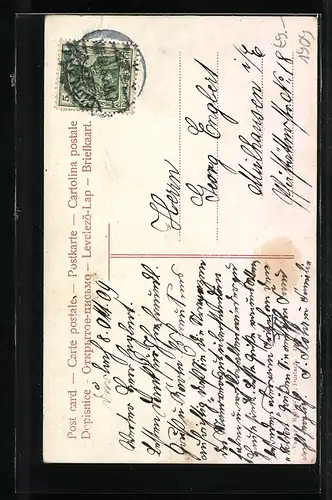 AK Durlach, Strassenpartie am Baseltor