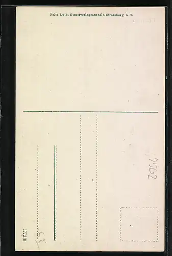 AK Gernsbach, Panoramablick