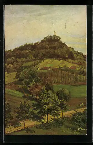 AK Schwäbisch Hall, Blick zum Einkorn