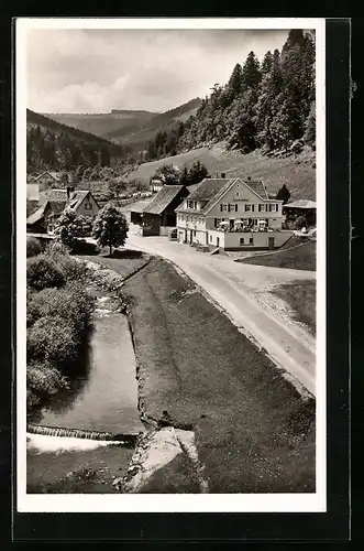 AK Wildbad / Schwarzwald, Gasthaus und Pension Eyachmühle