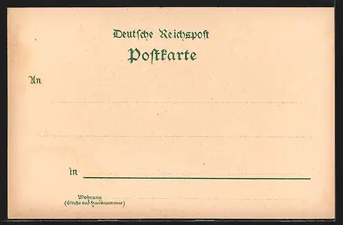 Lithographie Kappelrodeck, Handlung von August Rolk, Gesamtansicht