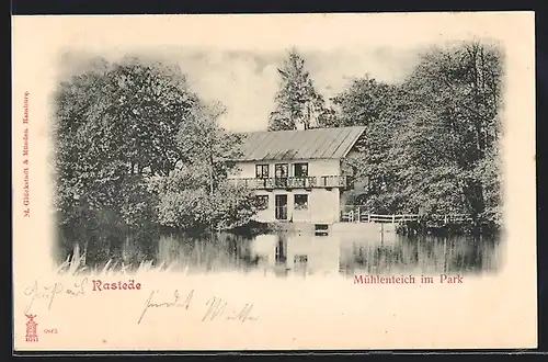 AK Rastede, Mühlenteich im Park